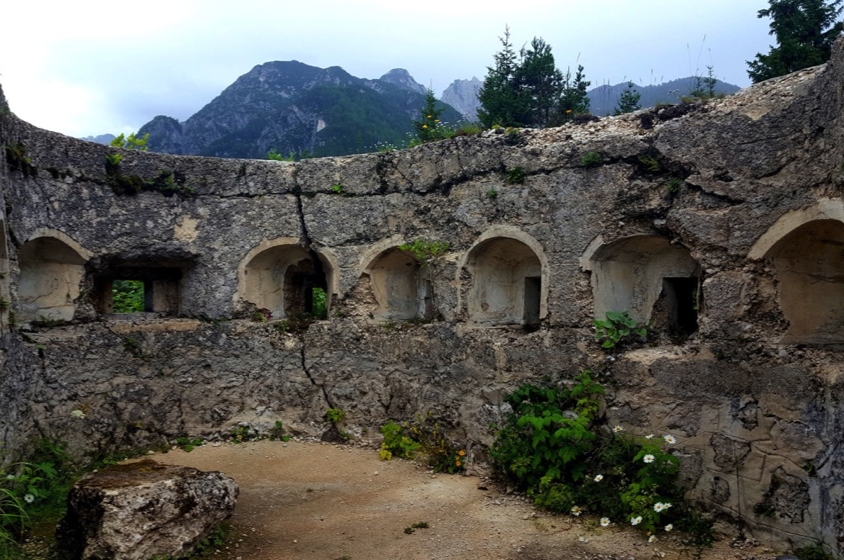 Batterie von Sella Predil