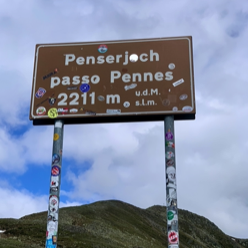 Dolomiten Rückreise Penser Joch 1