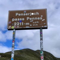 Dolomiten Rückreise Penser Joch 1