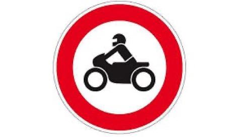 Fahrverbot Motorrad