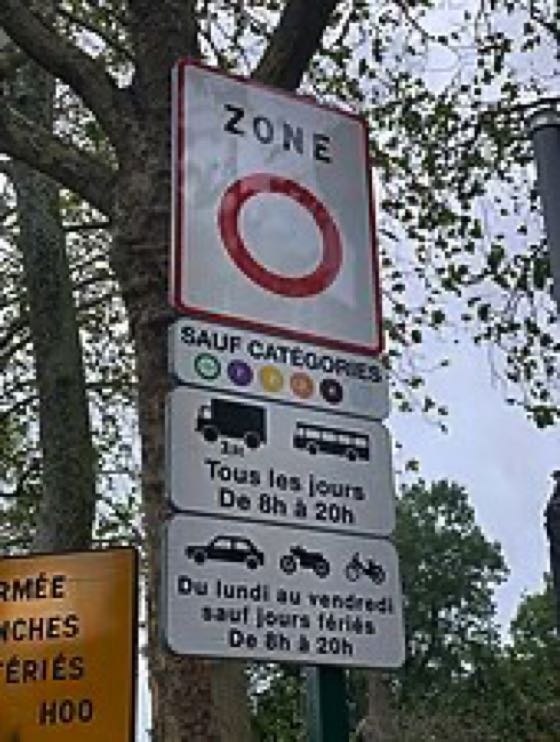 Frankreich Zone