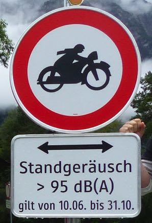 Standgeräusch 95 dB