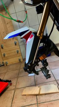 Vorderrad ausbauen8